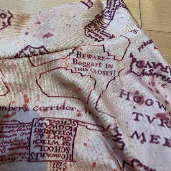 Harry Potter marauders map skirt dress HP - Picture 5 of 7